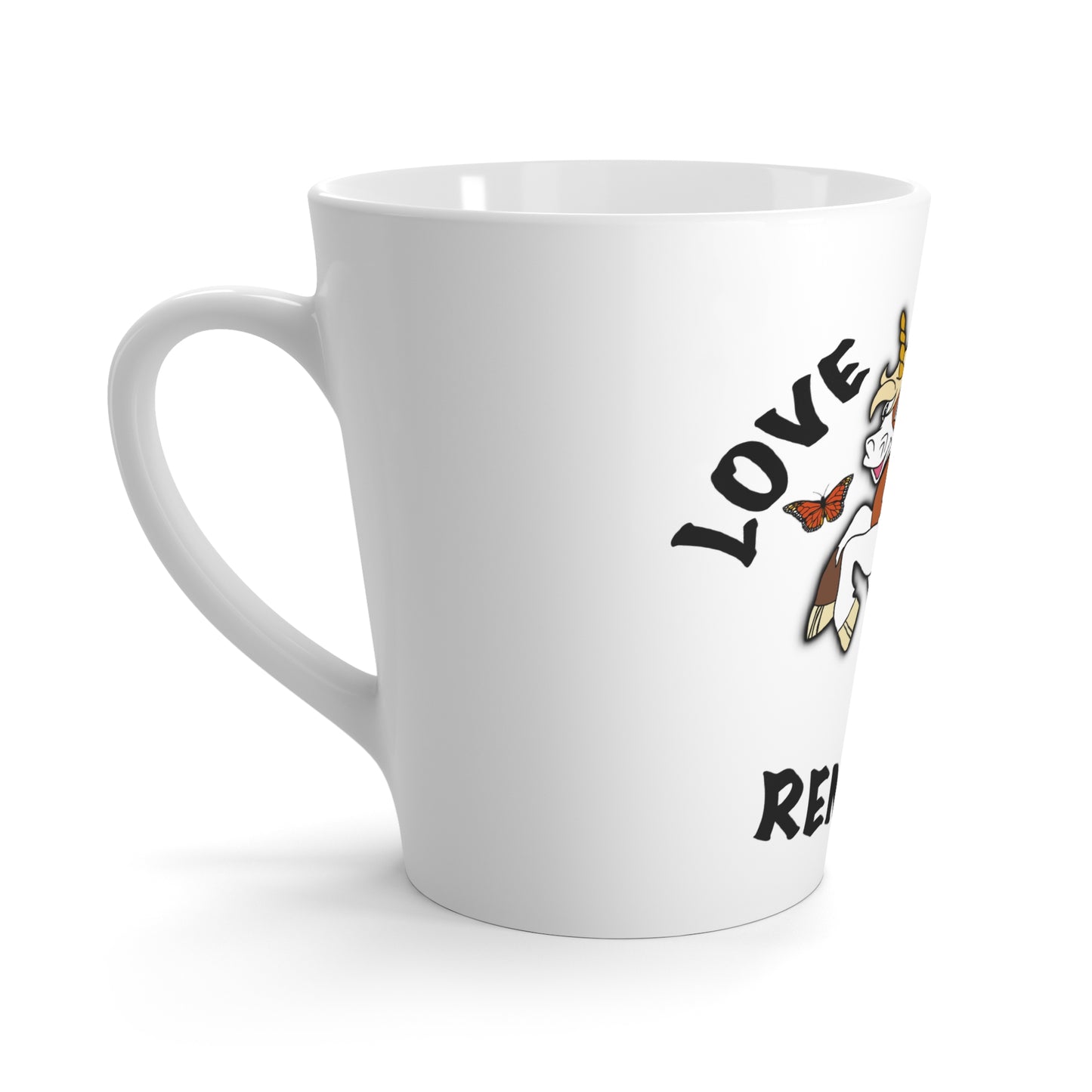 Whimsical Unicorn Latte Mug | Love Hope Renewal | Perfect Gift for Unicorn Lovers, Cozy Mornings, Inspirational Decor