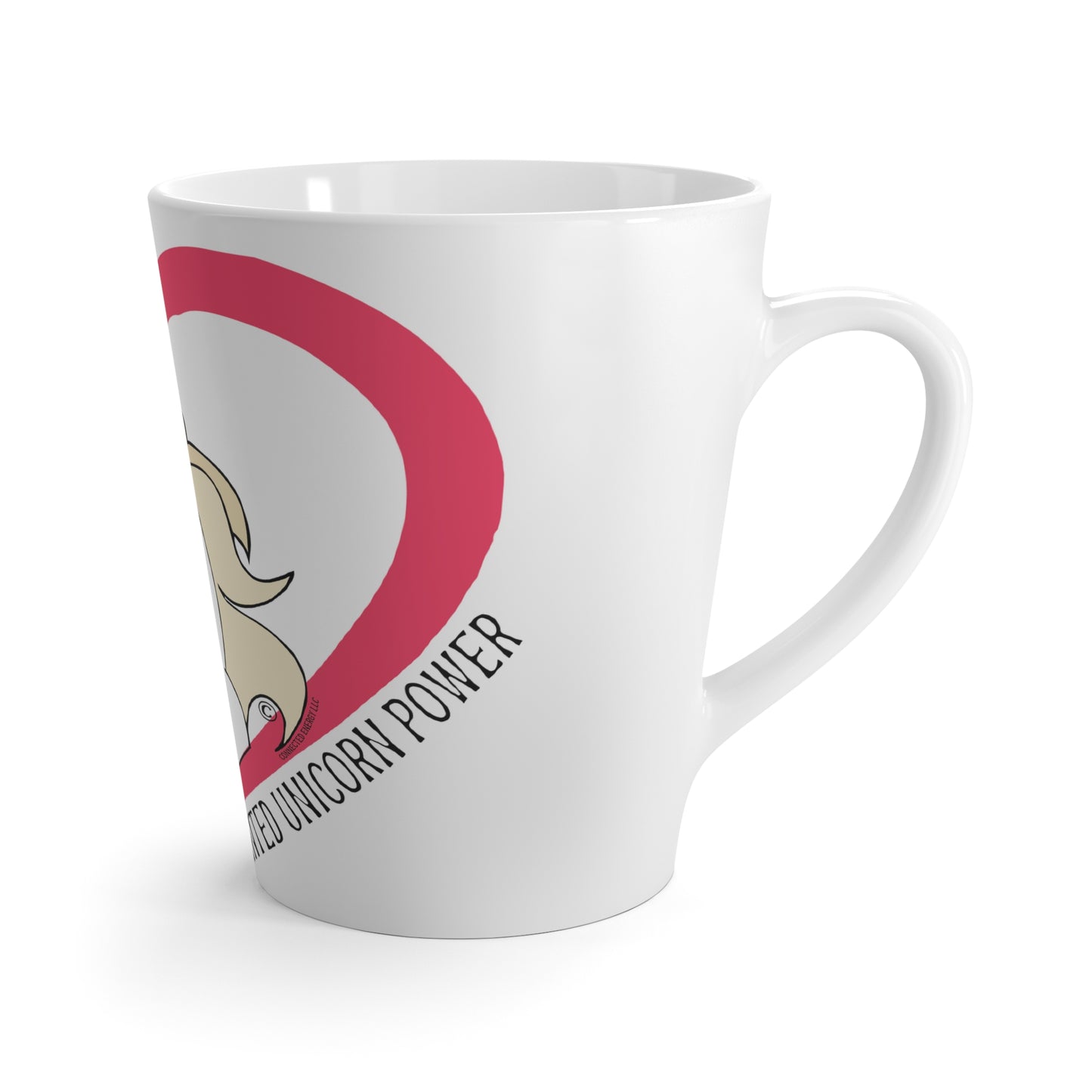 Unicorn Latte Mug - Love & Light, Cute Coffee Cup, Gifts for Unicorn Lovers, Birthday Present, Magical Drinkware