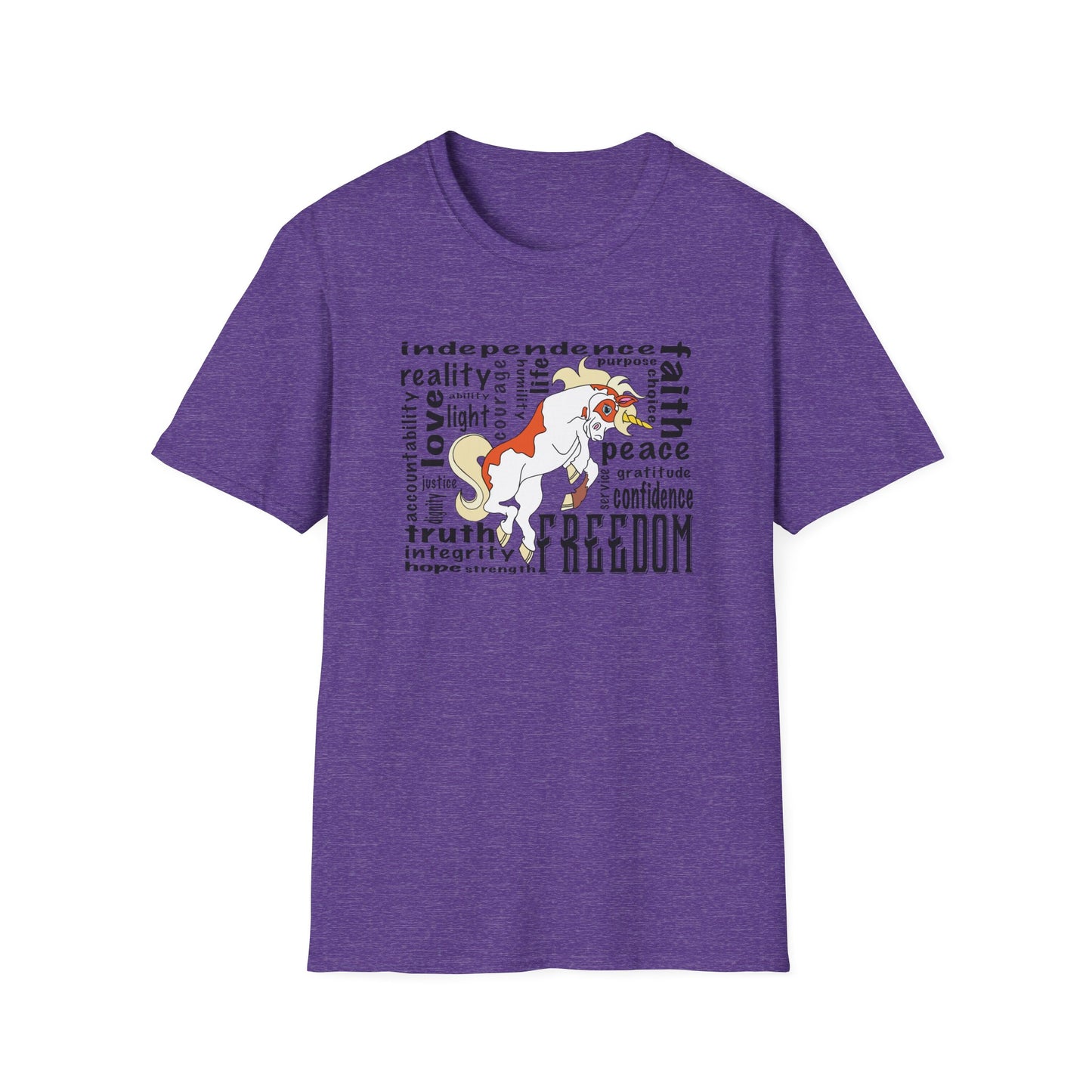 Inspirational Freedom T-Shirt for All, Perfect Gift for Celebrations, Casual Wear, Motivational Gift, Unisex Tee