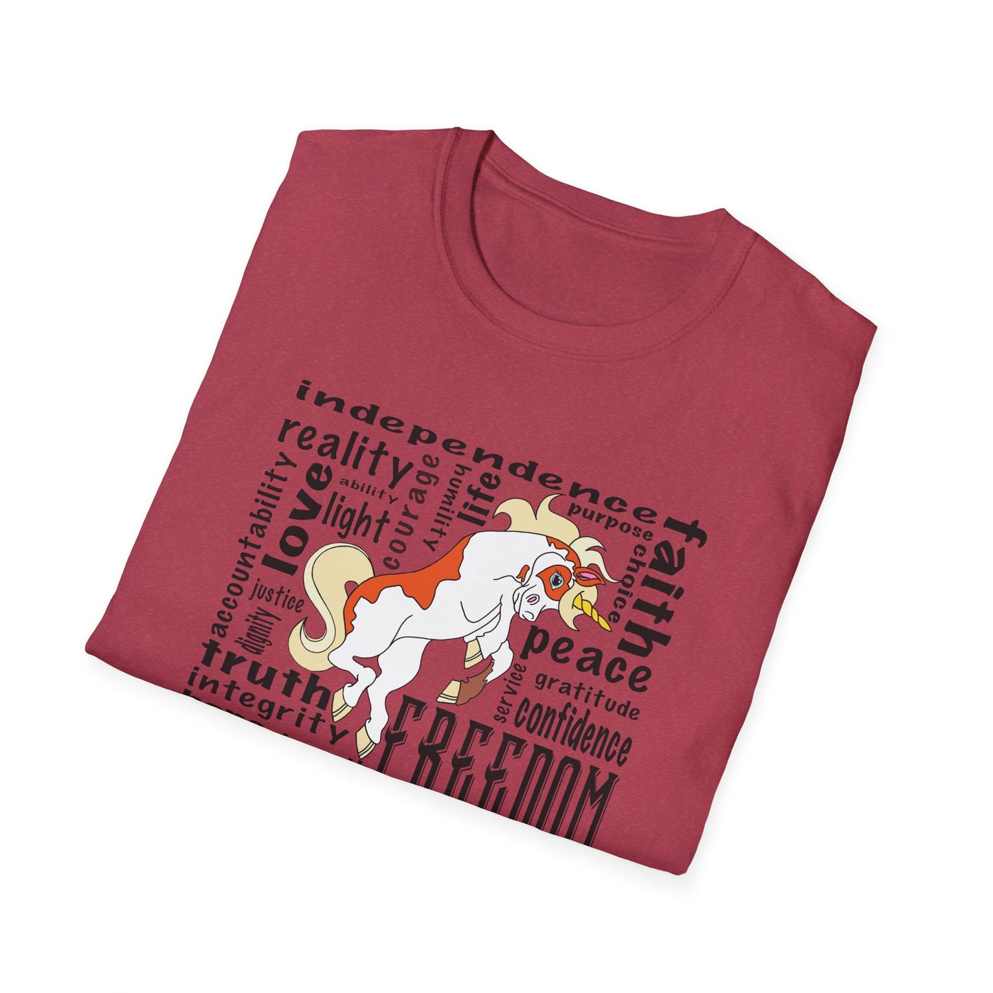 Inspirational Freedom T-Shirt for All, Perfect Gift for Celebrations, Casual Wear, Motivational Gift, Unisex Tee