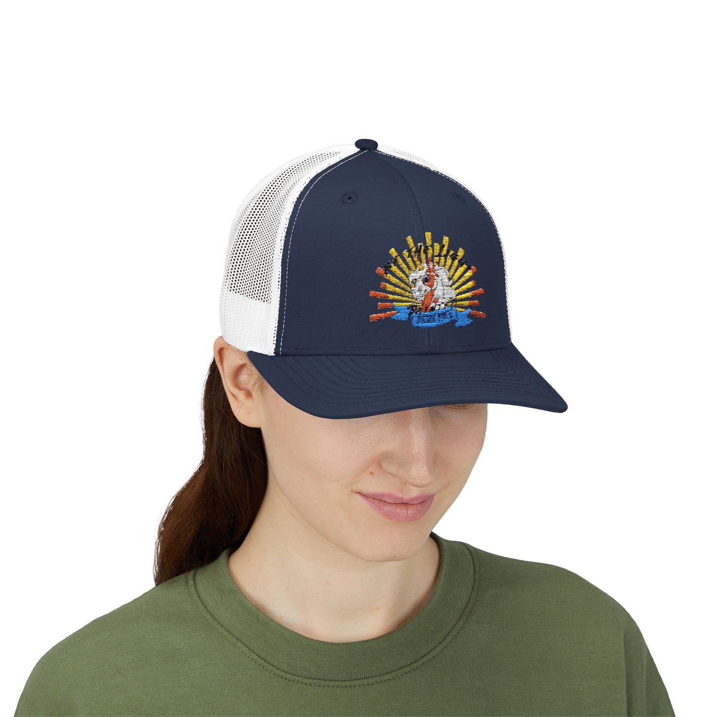 Sunrise Graphic Snapback Trucker Cap | Retro Vibe Hat for Outdoor Lovers, Men's Women’s Summer Accessories, Perfect for Camping, [...]