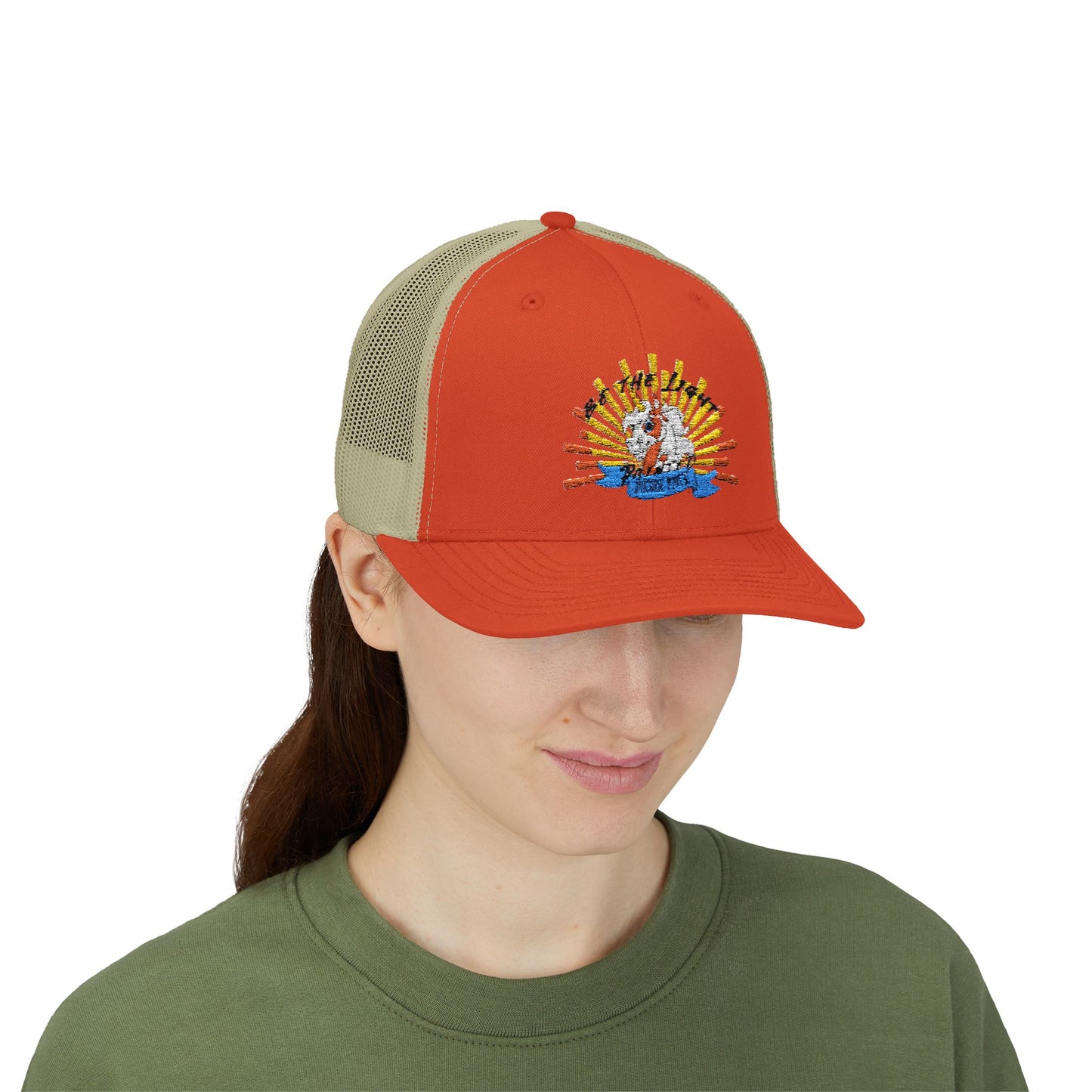 Sunrise Graphic Snapback Trucker Cap | Retro Vibe Hat for Outdoor Lovers, Men's Women’s Summer Accessories, Perfect for Camping, [...]