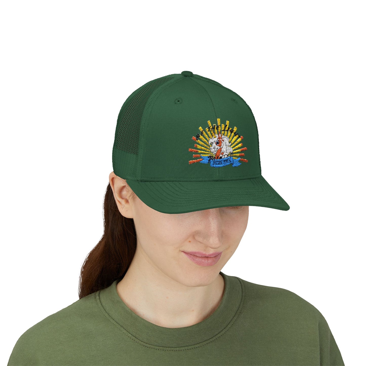 Sunrise Graphic Snapback Trucker Cap | Retro Vibe Hat for Outdoor Lovers, Men's Women’s Summer Accessories, Perfect for Camping, [...]